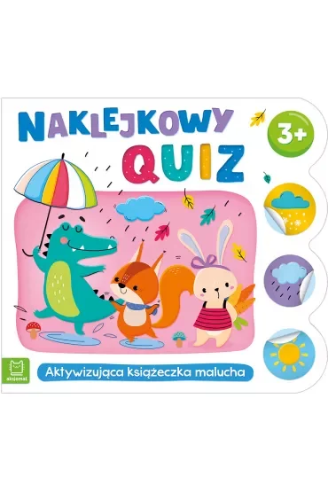 NAKLEJKOWY QUIZ 3 . AKTYWIZUJĄCA KSIĄŻECZKA MALUCHA