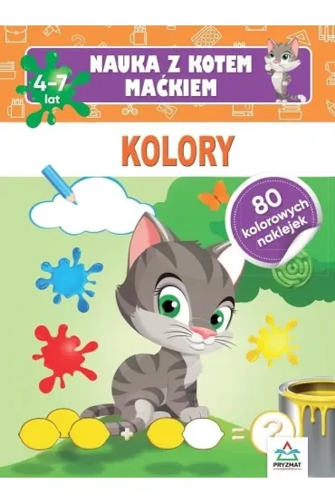 Nauka z kotem Maćkiem. Kolory