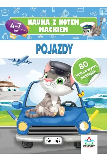 Nauka z kotem Maćkiem. Pojazdy
