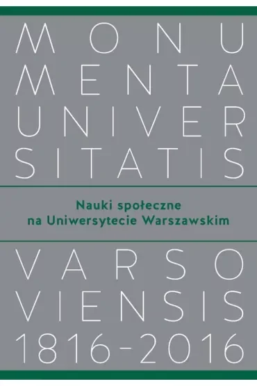 Nauki społeczne na Uniwersytecie Warszawskim