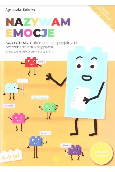 Nazywam emocje. Karty pracy dla dzieci