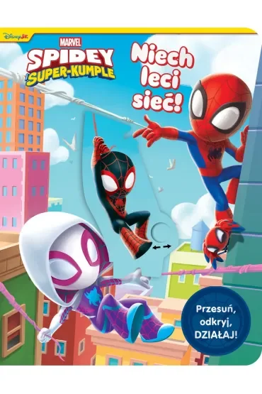Niech leci sieć! Przesuń, odkryj, DZIAŁAJ! Marvel Spidey i Super-kumple