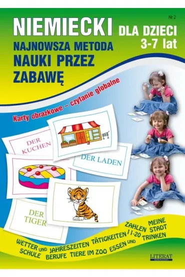 Niemiecki dla dzieci. 3-7 lat. Najnowsza metoda nauki przez zabawę. Zeszyt 2