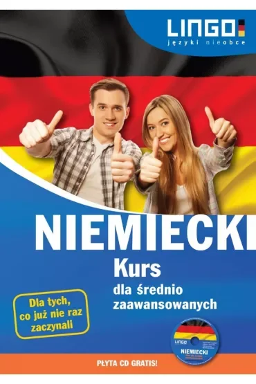 Niemiecki kurs dla średnio zaawansowanych książka + CD