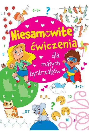 Niesamowite ćwiczenia dla małych bystrzaków. Różowa