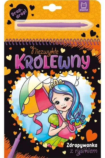 Niezwykłe królewny. Zdrapywanka z rysikiem