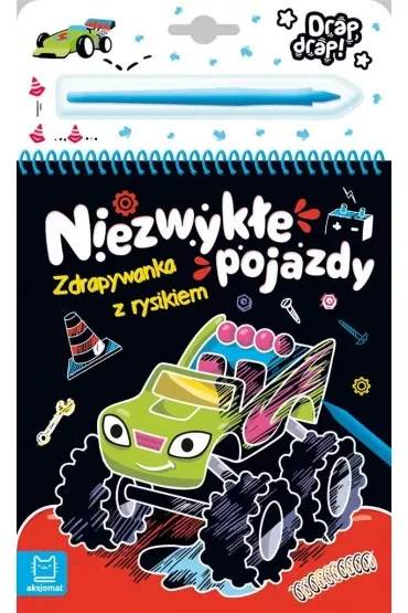 NIEZWYKŁE POJAZDY. ZDRAPYWANKA Z RYSIKIEM