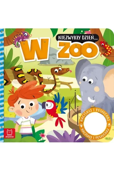 Niezwykły Dzień W Zoo Książeczka z dźwiękiem