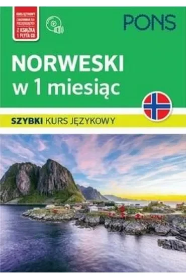 Szybki kurs Norweski język w 1 m-c+cd