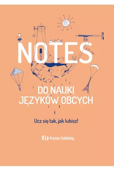 Notes do nauki języków obcych (brzoskwiniowy)