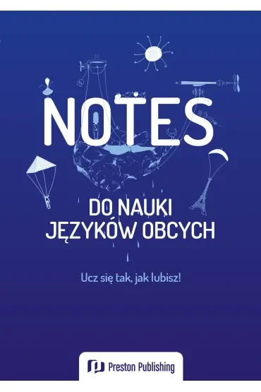 Notes do nauki języków obcych (granatowy)