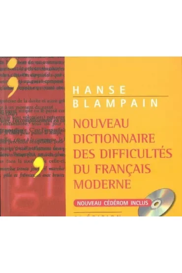 Nouveau Dictionnaire des difficultes du Francais