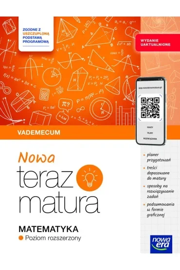 Nowa Teraz matura. Matematyka. Vademecum. Poziom rozszerzony 2025/26