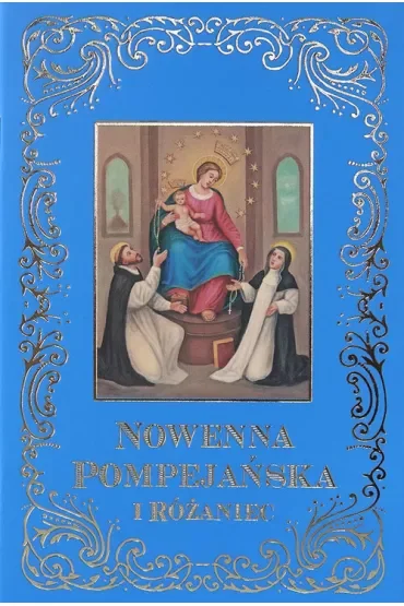 Nowenna Pompejańska i Różaniec BR Pozłacana