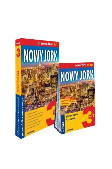 Nowy Jork zestaw przewodnikowy 3w1 2024
