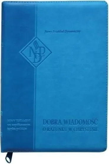 Nowy Testament NPD suwak paginatory błękityny