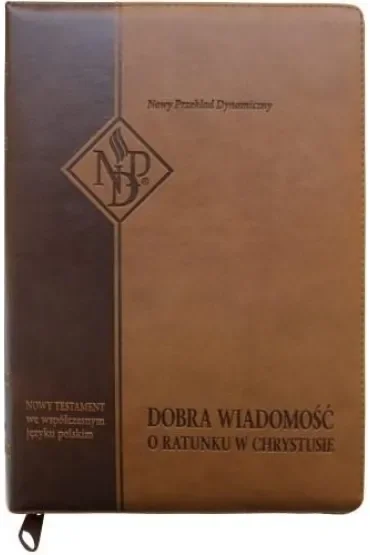 Nowy Testament NPD suwak paginatory ciemnobrązowy