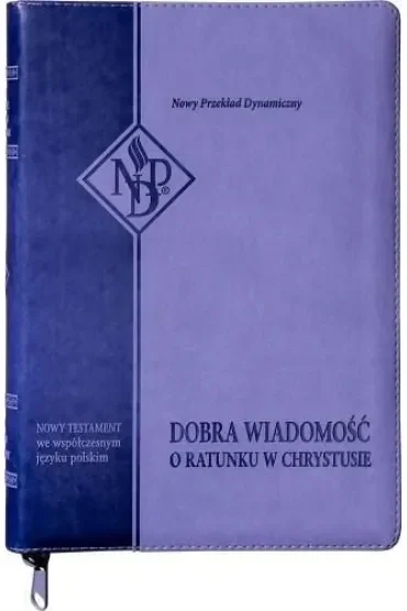 Nowy Testament NPD suwak paginatory fioletowy