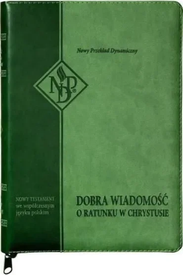 Nowy Testament NPD suwak paginatory zielony