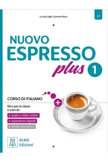 Nuovo Espresso Plus 1 podręcznik + ćwiczenia + wersja cyfrowa