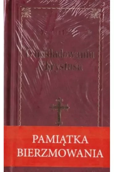 O naśladowniu Chrystusa - lux, bordo