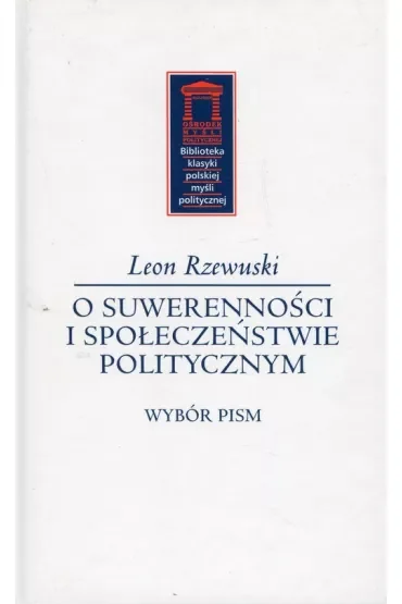 O suwerenności i społeczeństwie politycznym