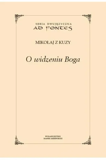 O widzeniu Boga
