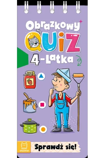 OBRAZKOWY QUIZ 4-LATKA. SPRAWDŹ SIĘ