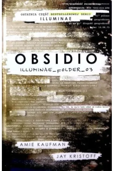Obsidio. Cykl Akta Illuminae. Tom 3