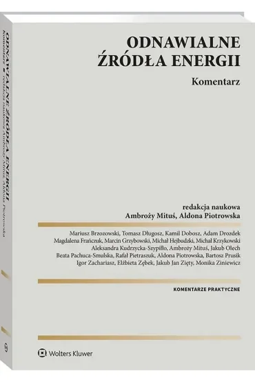 Odnawialne źródła energii. Komentarz