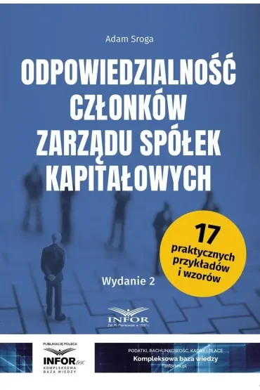 Odpowiedzialność członków zarządu spółek.. w.2