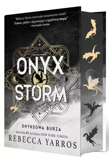 Onyx Storm. Onyksowa burza. Empireum. Tom 3 (barwione brzegi)