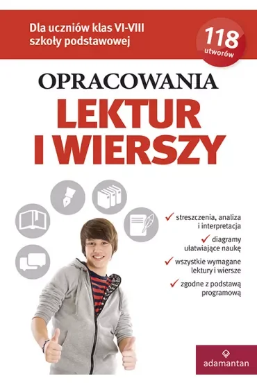 Opracowania lektur i wierszy dla klas 6-8 szkoły podstawowej
