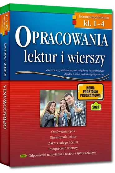 Opracowania lektur i wierszy