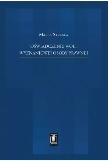 Oświadczenie woli wyznaniowej osoby prawnej