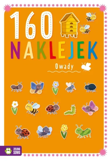 160 naklejek. Owady