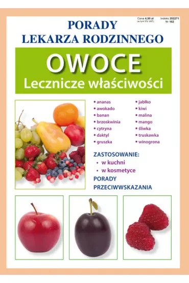 Owoce. Lecznicze właściwości