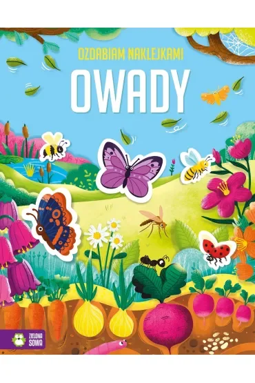 Ozdabiam naklejkami. Owady