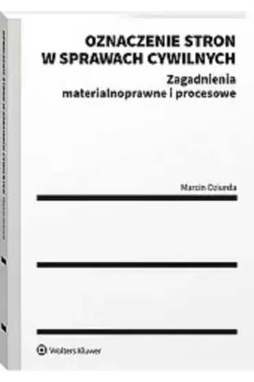 Oznaczenie stron w sprawach cywilnych