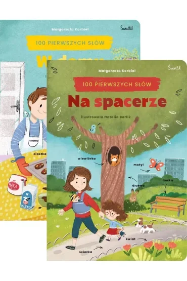 Pakiet 100 pierwszych słów: W domu, Na spacerze