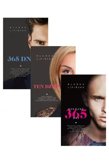 Pakiet 365 dni. Tomy 1-3: 365 dni, Ten dzień, Kolejne 365 dni