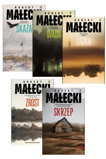 Pakiet Bernard Gross. Tomy 1-5: Skaza, Wada, Zadra, Zrost, Skrzep