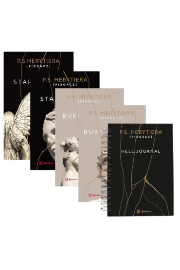 Pakiet: Burn the Hell. Rundy 1-4, Hell Journal