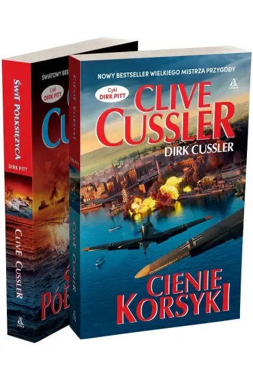 Pakiet - Cykl Dirk Pitt: Cienie Korsyki / Świt półksiężyca