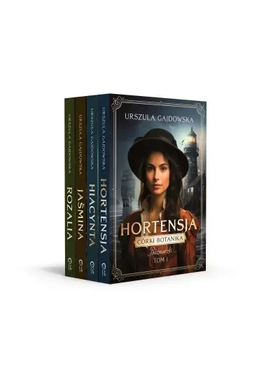 Pakiet Córki botanika. Tomy 1-4: Hortensja, Hiacynta, Jaśmina i Rozalia