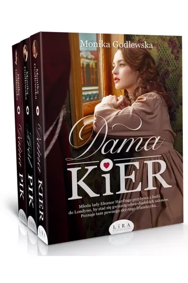 Pakiet Dama Kier. Tomy 1-3: Dama Kier, Król Pik, Dama Pik