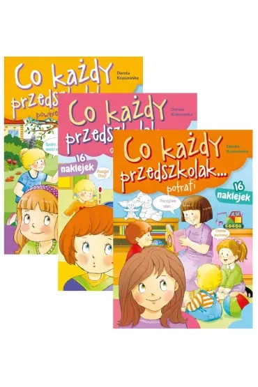 Pakiet dla przedszkolaka. Co każdy przedszkolak... powinien wiedzieć, Co każdy przedszkolak... odczuwa, Co każdy przedszkolak... potrafi