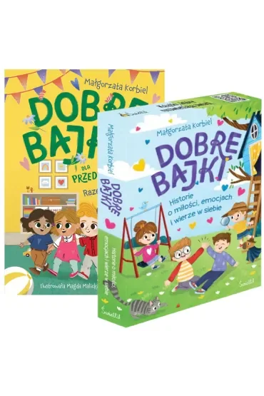 Pakiet: Dobre bajki o tym, że najważniejsza jest miłość, Dobre bajki o tym, że wszystkie emocje są ważne, Dobre bajki o tym, że warto wierzyć w siebie, Idziemy na spacer! Dobre bajki dla przedszkolakó