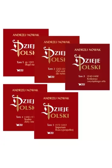 Pakiet Dzieje Polski. Tomy 1-5