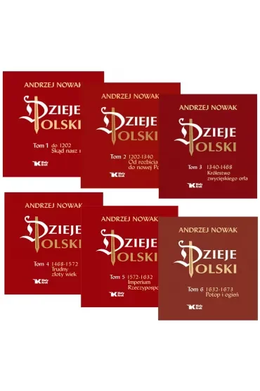 Pakiet Dzieje Polski. Tomy 1-6